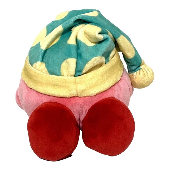 Tomy Sleeping Kirby Junior Plush 6" Nintendo Character Dream Land Planet Popstar - Picture 3 of 5